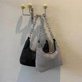 Sparkling Shoulder Bag Glitter Ladies Chain Totes Purse