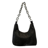 Sparkling Shoulder Bag Glitter Ladies Chain Totes Purse