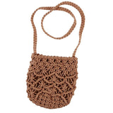 Woven Straw Bag Clutch Bohemian Beach Handbag