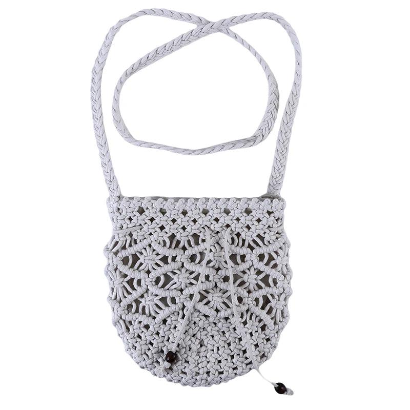 Woven Straw Bag Clutch Bohemian Beach Handbag