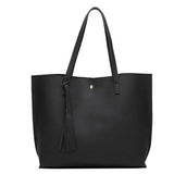 Women Shoulder Bags Leather Casual Shopping Bag Big Capacity Totes
