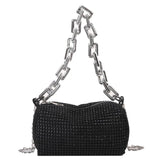 Summer Travel Shoulder Handbags Purses with Bling Diamond Small Crossbody