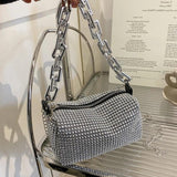 Summer Travel Shoulder Handbags Purses with Bling Diamond Small Crossbody