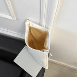 Women's Shoulder Bag Casual Messenger Bag Solid Style Vintage Envelope Bag