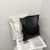 Women's Shoulder Bag Casual Messenger Bag Solid Style Vintage Envelope Bag
