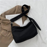 Canvas Hobo Bag Women Shoulder Crossbody Tote Ladies Handbag
