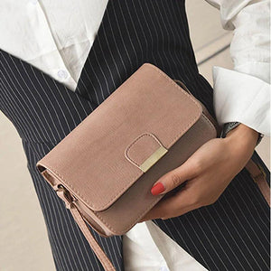 Shoulder Bag Female Ladies' PU Leather Handbag Flap Small Messenger Bags