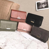 Shoulder Bag Female Ladies' PU Leather Handbag Flap Small Messenger Bags