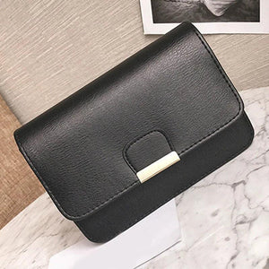 Shoulder Bag Female Ladies' PU Leather Handbag Flap Small Messenger Bags