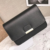 Shoulder Bag Female Ladies' PU Leather Handbag Flap Small Messenger Bags