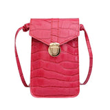 Crocodile Leather Women Handbag Clutch Purse Shoulder Bag