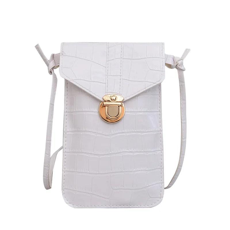 Crocodile Leather Women Handbag Clutch Purse Shoulder Bag