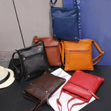 Women's Bucket Shoulder Bag PU Leather Handbag