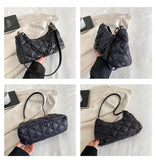 Thick Chain Oxford Cloth Shoulder Bag for Women