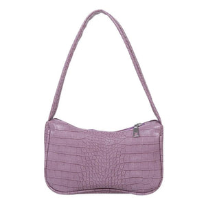Casual PU Leather Sling Crossbody Bag Chain Shoulder Handbag