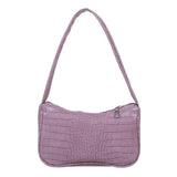 Casual PU Leather Sling Crossbody Bag Chain Shoulder Handbag