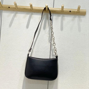 Women Shoulder Bag Underarm Handbag Solid Color Totes Bag