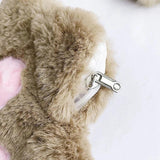 Sweet Girl Shoulder Bag Plush Cat Paw Metal Chain Messenger Bags