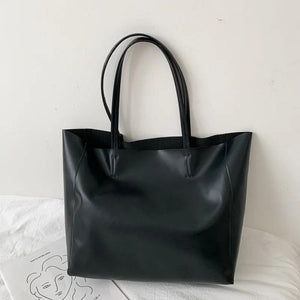 Large Capacity Women's Tote Bag Casual One-shoulder Handbag Shopping Bag