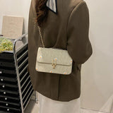 Summer Straw Bag Shoulder Bag Chain Bag Crossbody Bag Messenger Bag