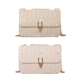 Summer Straw Bag Shoulder Bag Chain Bag Crossbody Bag Messenger Bag