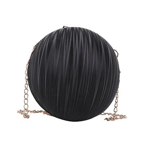 Candy Chain Shoulder Bag PU Leather Small Purse Crossbody Bag