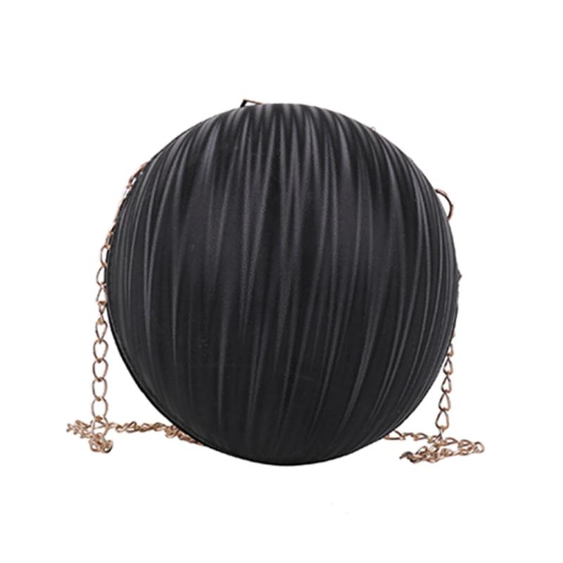 Candy Chain Shoulder Bag PU Leather Small Purse Crossbody Bag