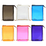 Clear PVC Crossbody Bag Chain Shoulder Purse Jelly Handbags