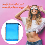 Clear PVC Crossbody Bag Chain Shoulder Purse Jelly Handbags