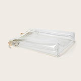 Clear PVC Crossbody Bag Chain Shoulder Purse Jelly Handbags