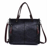 Women's PU Leather Shoulder Bag Messenger Crossbody Bag