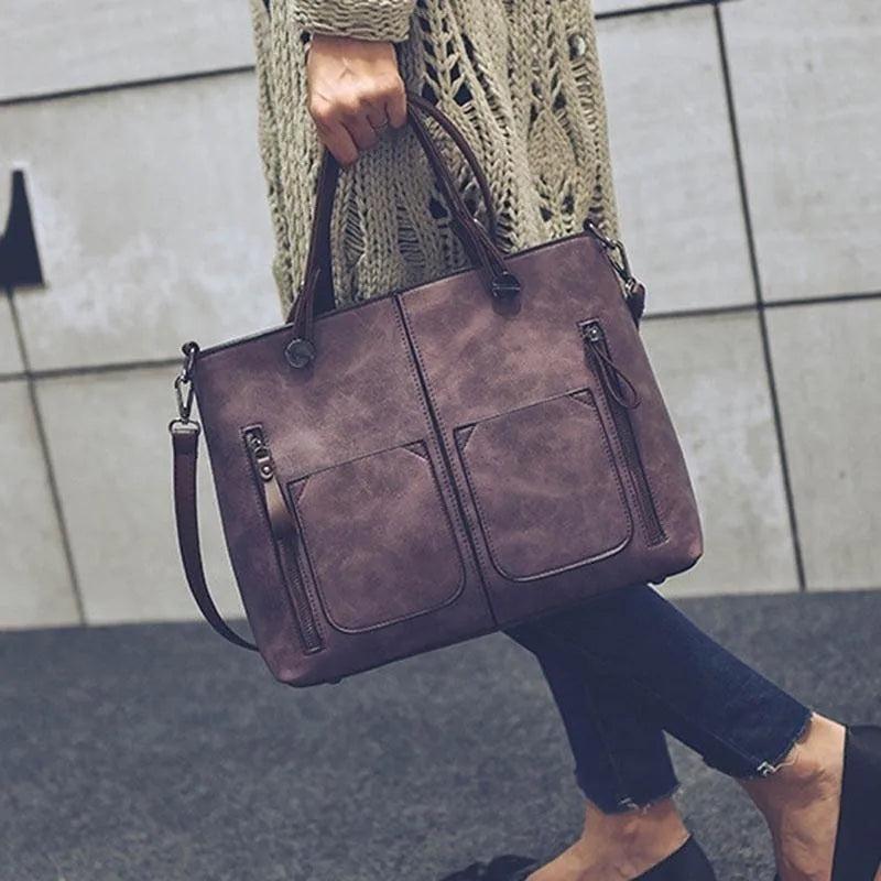 Women's PU Leather Shoulder Bag Messenger Crossbody Bag