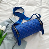 Nylon Shoulder Bag for Women Wide Strap Handbags