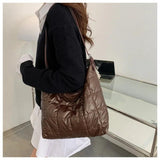 Winter Crossbody Hand Bag Bucket Shoulder Bag