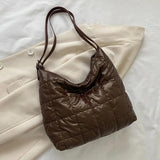 Winter Crossbody Hand Bag Bucket Shoulder Bag