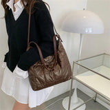 Winter Crossbody Hand Bag Bucket Shoulder Bag