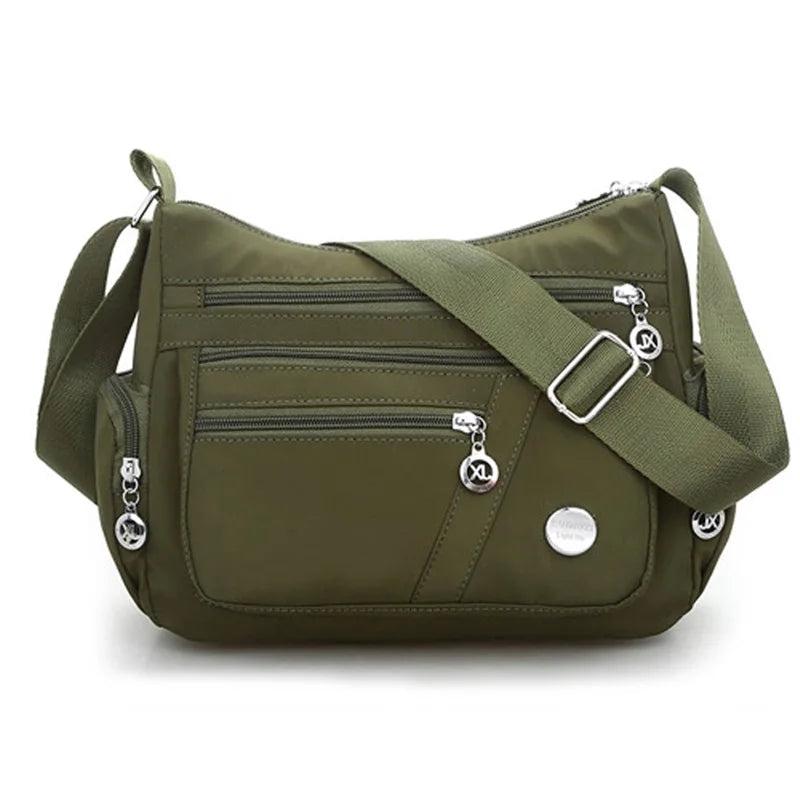 Casual Waterproof Crossbody Bag Women Nylon Messenger Bags