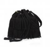 Faux Suede Fringe Women Bag Messenger Tassel Shoulder Handbags