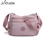 Rural Style Nylon Crossbody Ladies Casual Shoulder Bag Handbag Daily