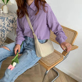 Leather Shoulder Bag Crossbody Handbag for Women