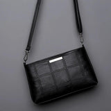 Plaid Messenger Bag Tote Handbags Purse Crossbody Shoulder Bags For Women