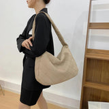 Women Quilted Bag Handbag Purses Space Pad Cotton Crossbody Bag Female