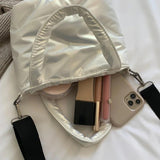 Winter Women's Handbags Padded Shoulder Bags Soft Tote Bags For Women