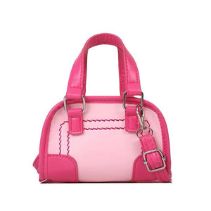 Mini PU Leather Crossbody Shell Bag for Women