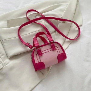 Mini PU Leather Crossbody Shell Bag for Women
