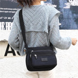 Nylon Shoulder Bag Small Crossbody Purse for Women