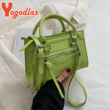 Texture Zipper Square Crossbody Bag for Women