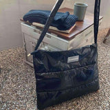 Nylon Padded Handbags - Large Capacity Top-Handle Bags