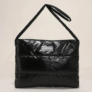 Nylon Padded Handbags - Large Capacity Top-Handle Bags