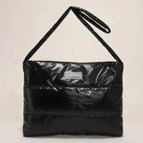 Nylon Padded Handbags - Large Capacity Top-Handle Bags